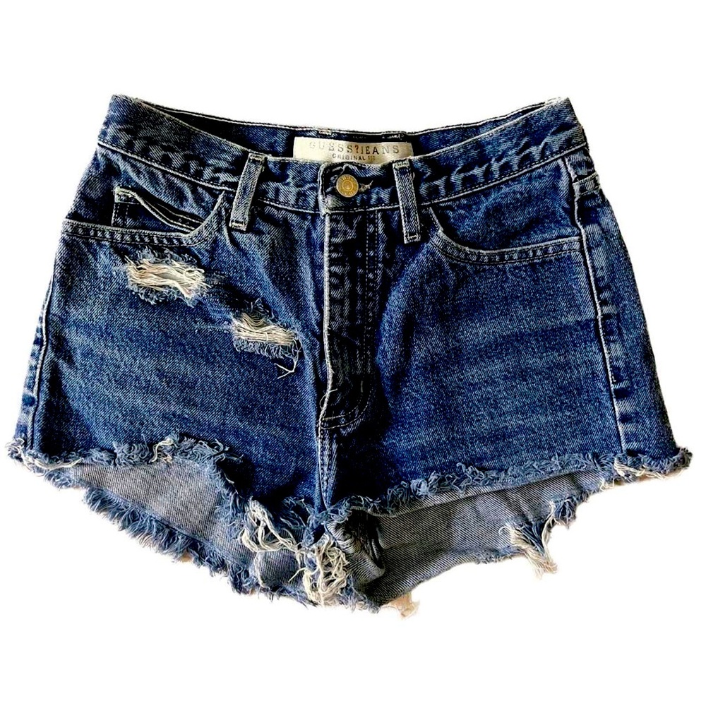 Vintage Guess Highwaisted Shorts size 27